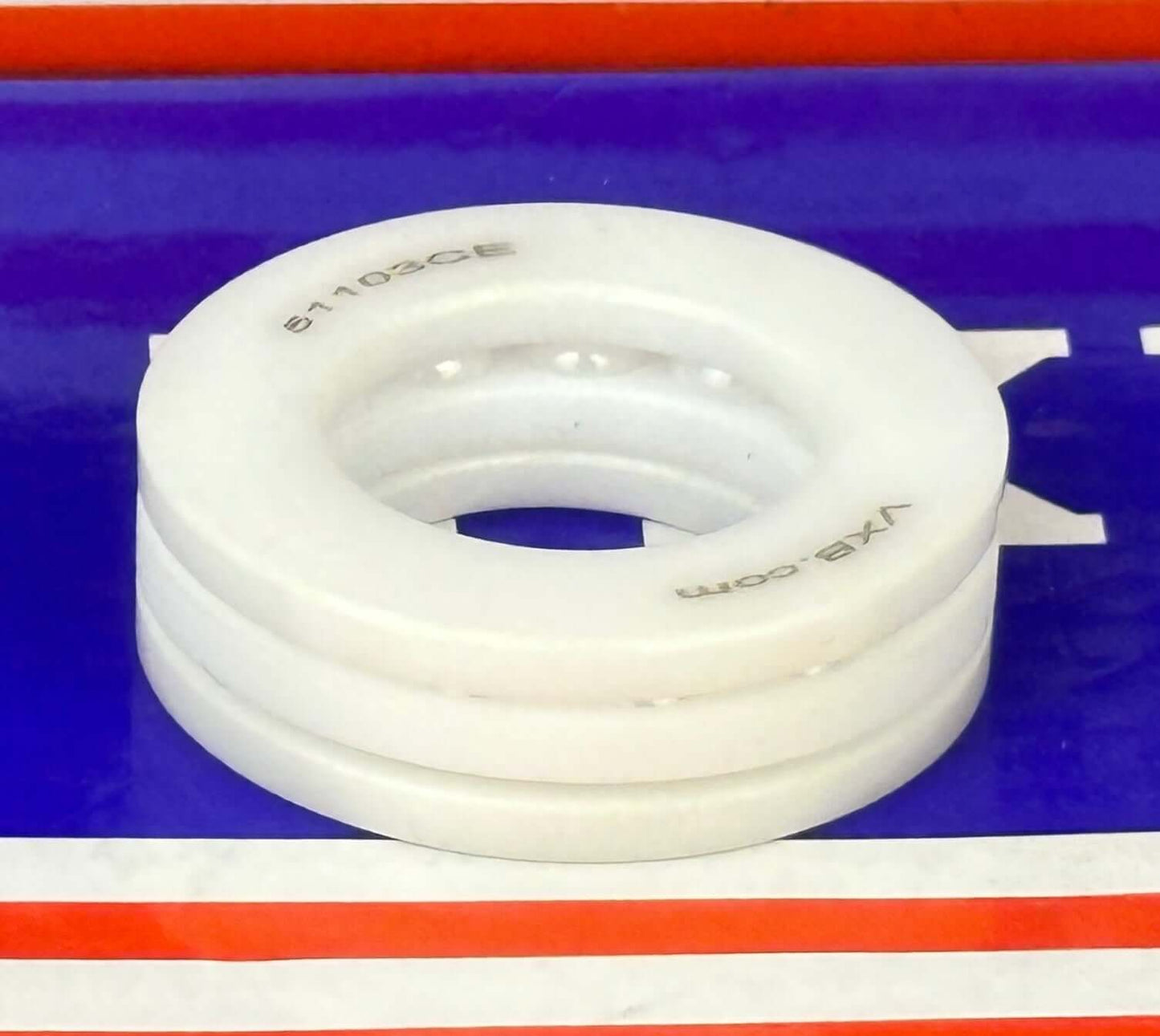 Full Ceramic 51103 Zr02/Zr02 Thrust Ball Bearing 17x30x9mm