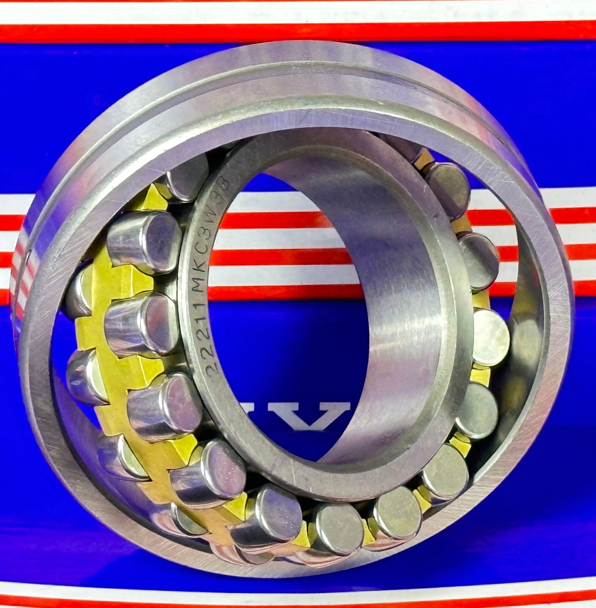22211MKC3W33 Spherical Roller Bearing 55x100x25 - Tapered Bore