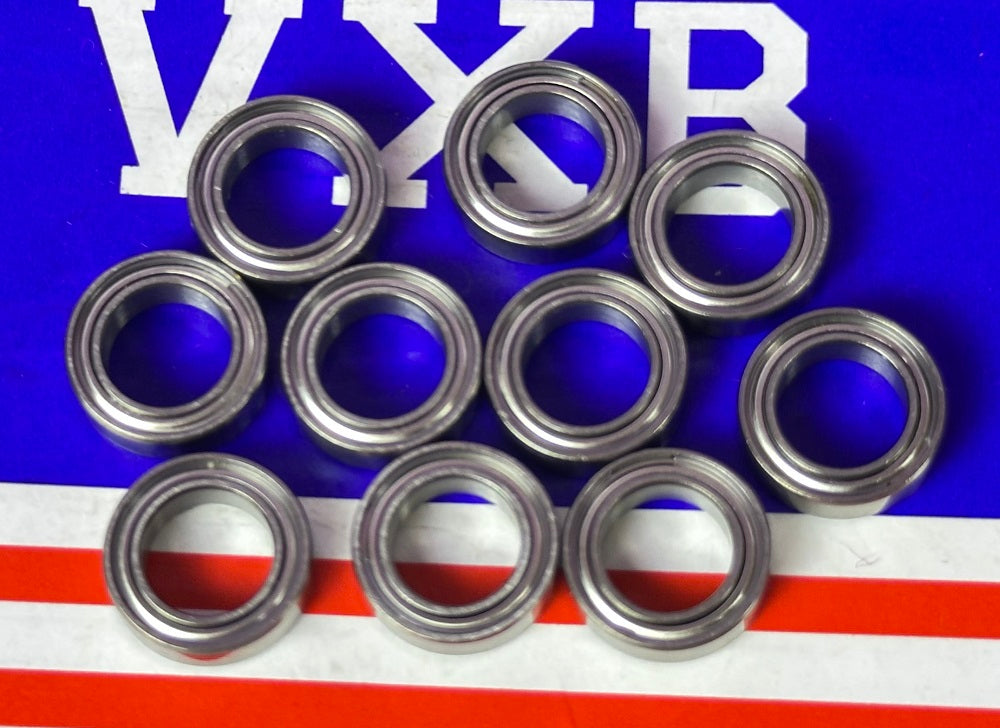 10-Pack Bearings R1810ZZ 5/16x1/2x5/32 inch 5/16 Bore Bearings