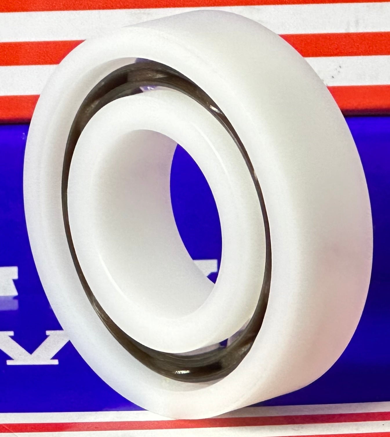 Acetal/POM Plastic Bearing 6205 - Glass Balls - 25x52x15mm