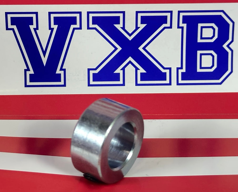 15mm Shaft Collar – Zinc Plated Steel - Set-Screw Type – Secure Fit