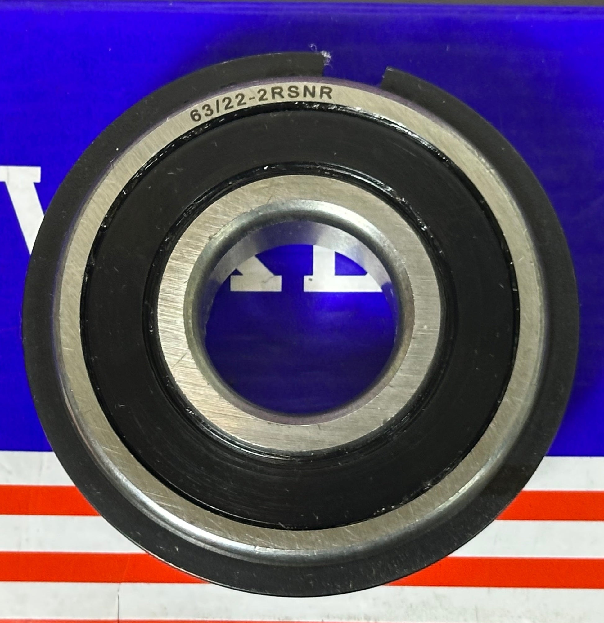 63/22-2RSNR Sealed Bearing - Snap Ring 22 X 56 X 16