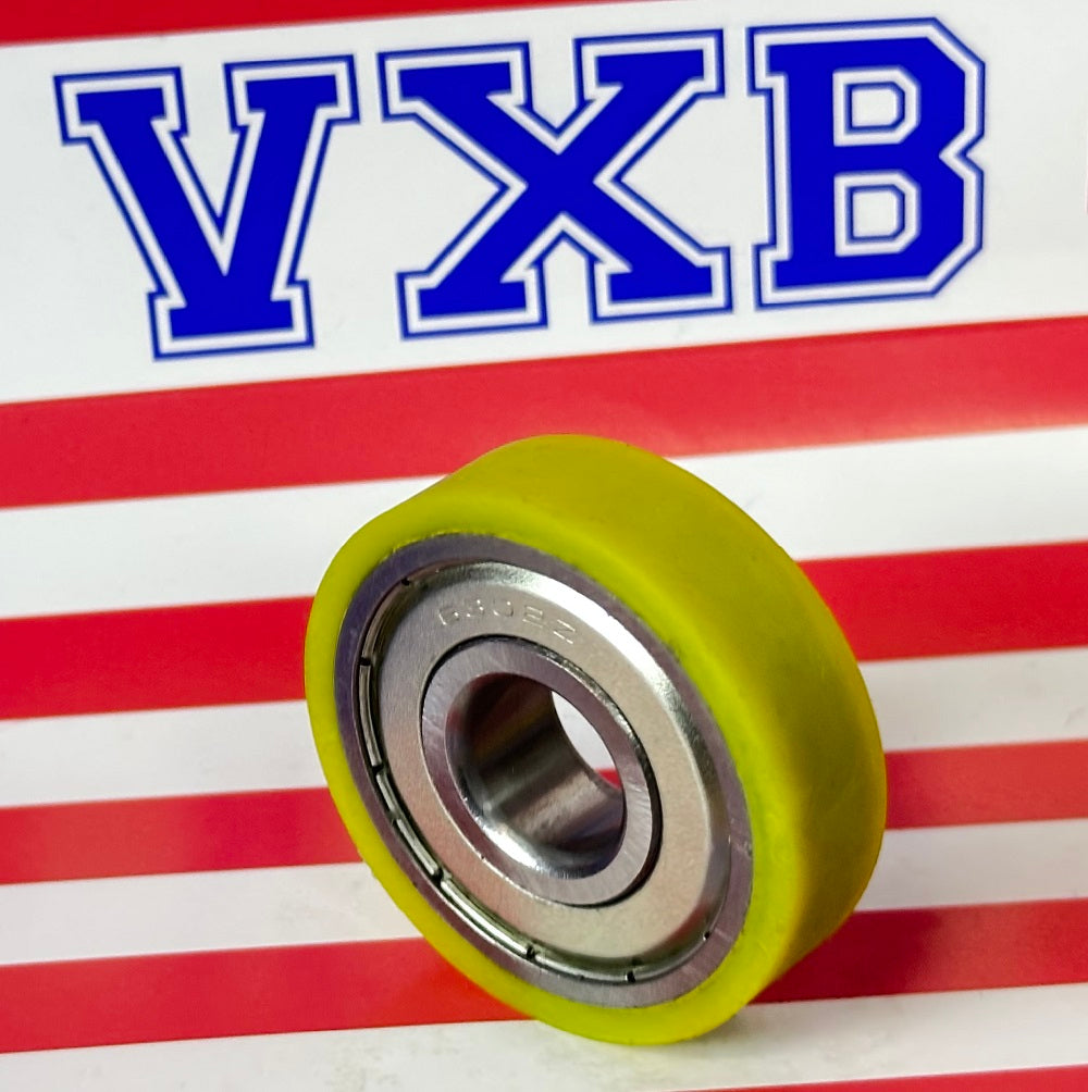 PU15x47x13ZZ PU Covered Bearing 15x47x13mm - Shielded - Miniature