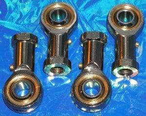 4 Female Rod End Heim Joints 8mm PHS8 - 2 RH + 2 LH Hand