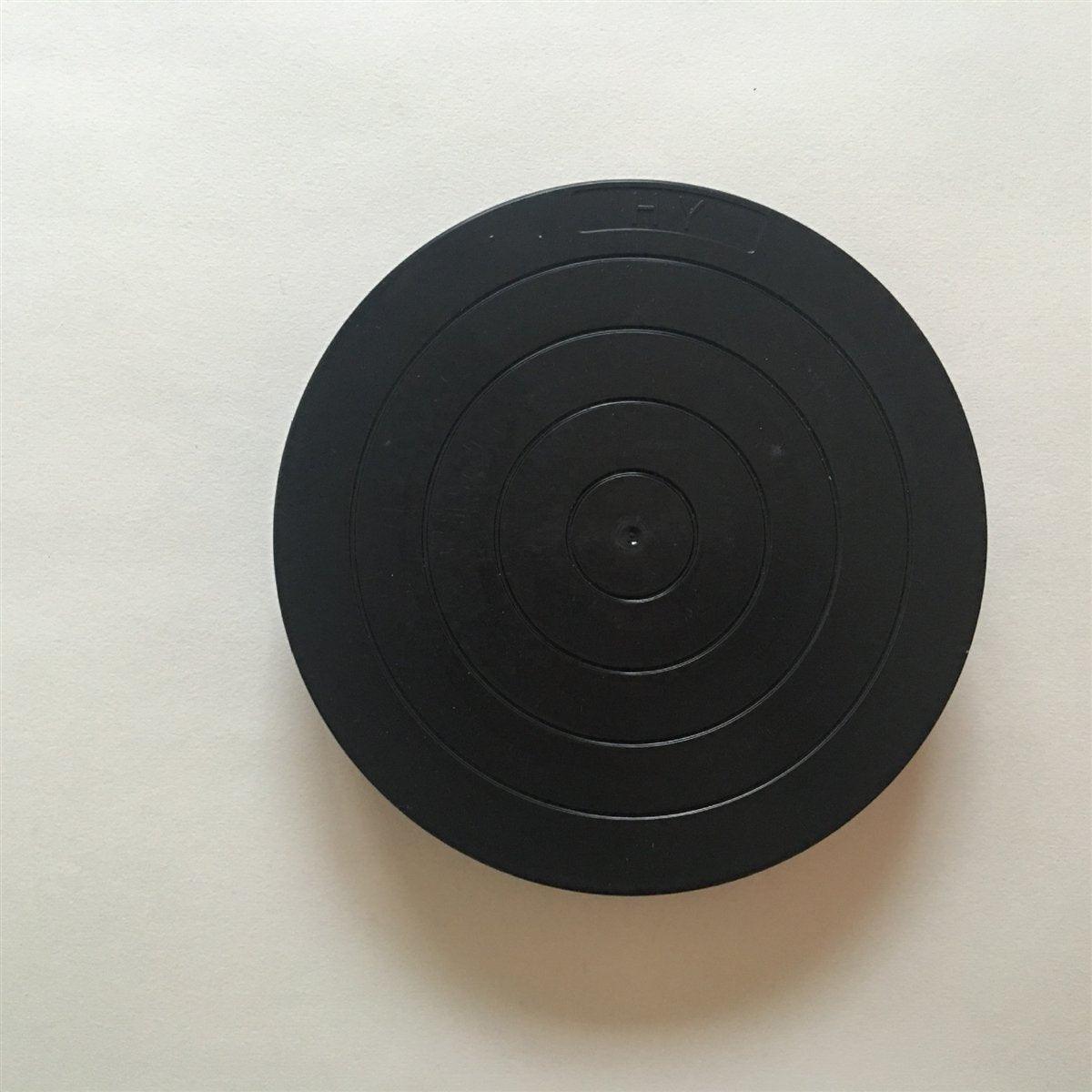 4" Dia. Black Plastic hollow Lazy Susan Turntable Bearing