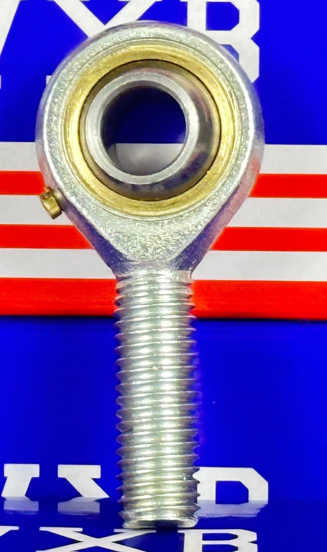 4-Pack Male Rod End Bearings 12mm POS12 - 2 Right Hand + 2 Left Hand