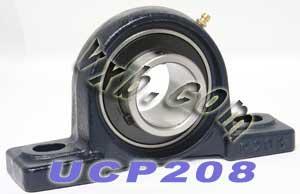 40mm Bearing UCP-208 + Pillow Block Cast Housing Mounted Bearing