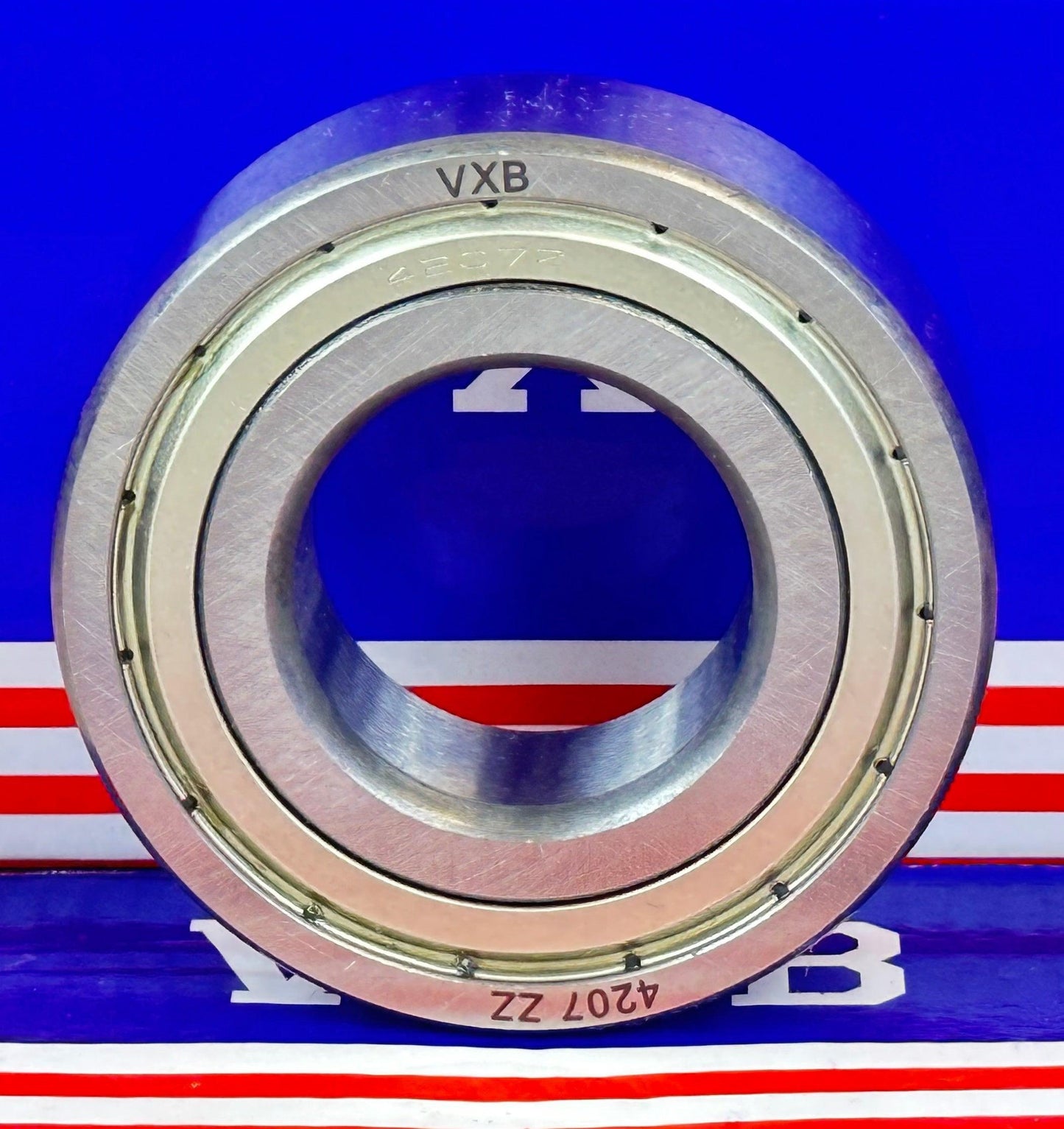 4207ZZ Angular Contact Double Row Bearing 35x72x23mm