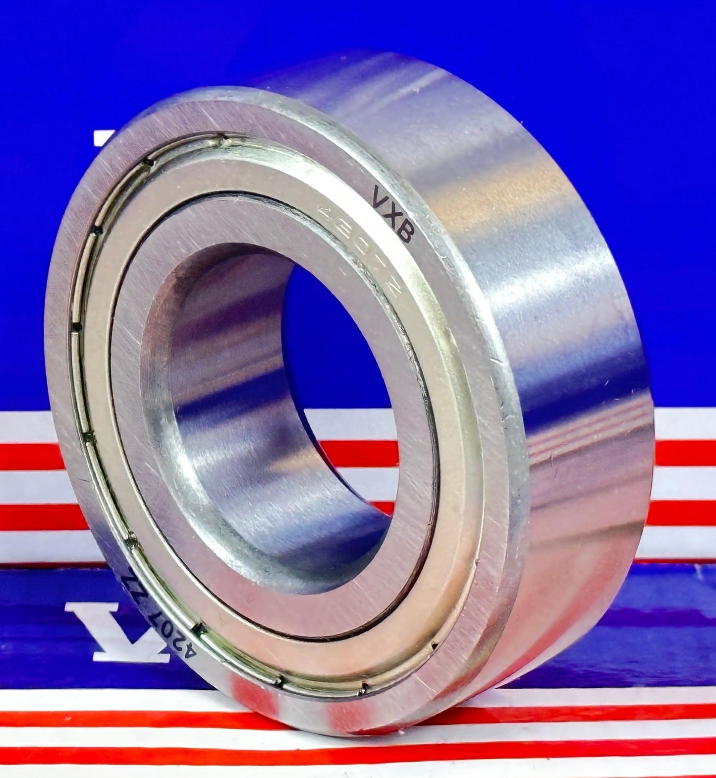 4207ZZ Angular Contact Double Row Bearing 35x72x23mm