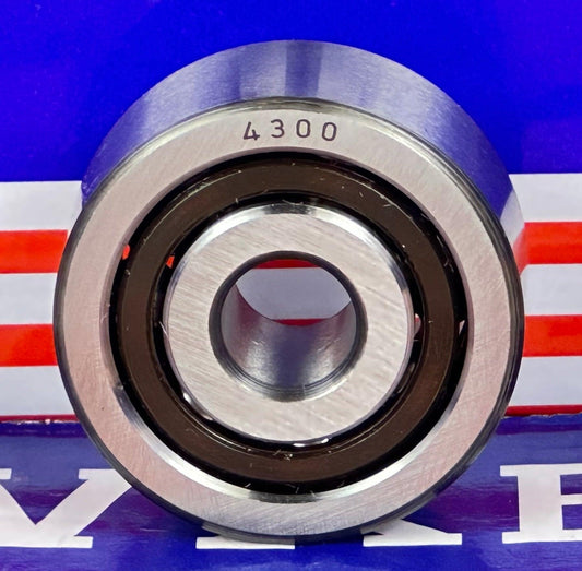 4300 Deep Groove Ball Bearing, Double Row, Open 10x35x17mm