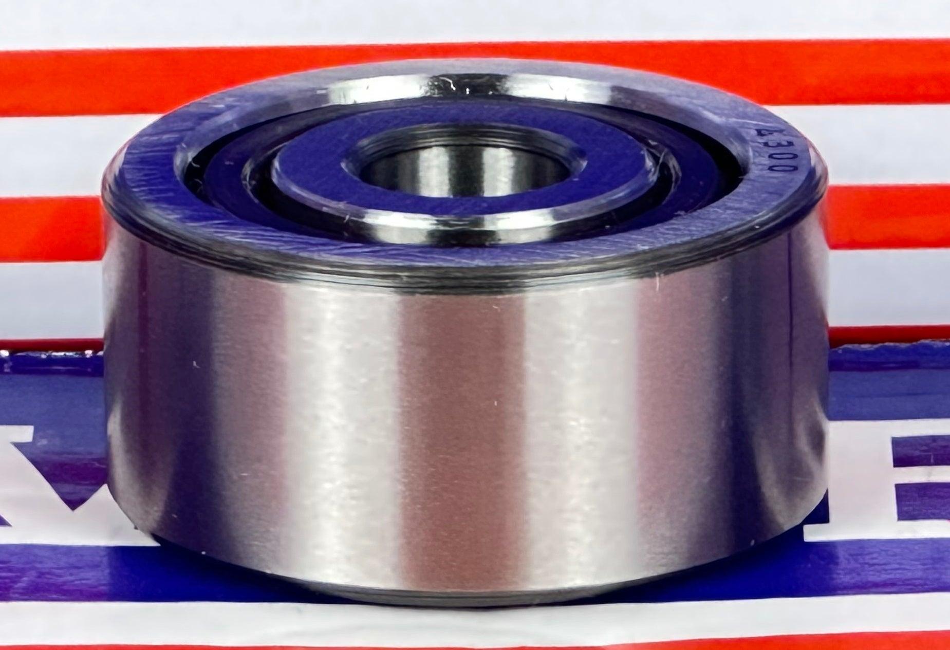 4300 Deep Groove Ball Bearing, Double Row, Open 10x35x17mm