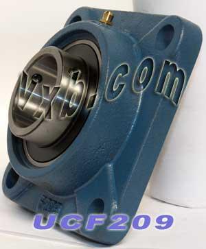 45mm Bearing UCF-209 + Square Flanged Cast Housing Mounted Bearing
