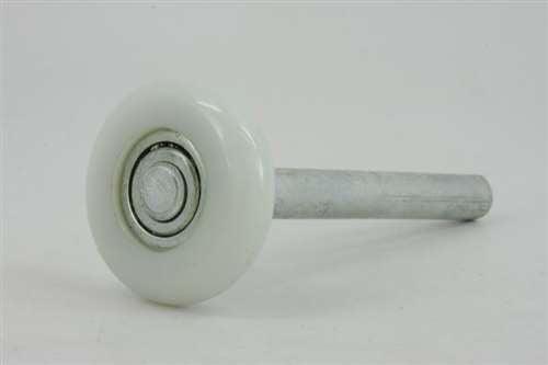 46mm Nylon Track wheel Combined - 114mm Axle Bearing