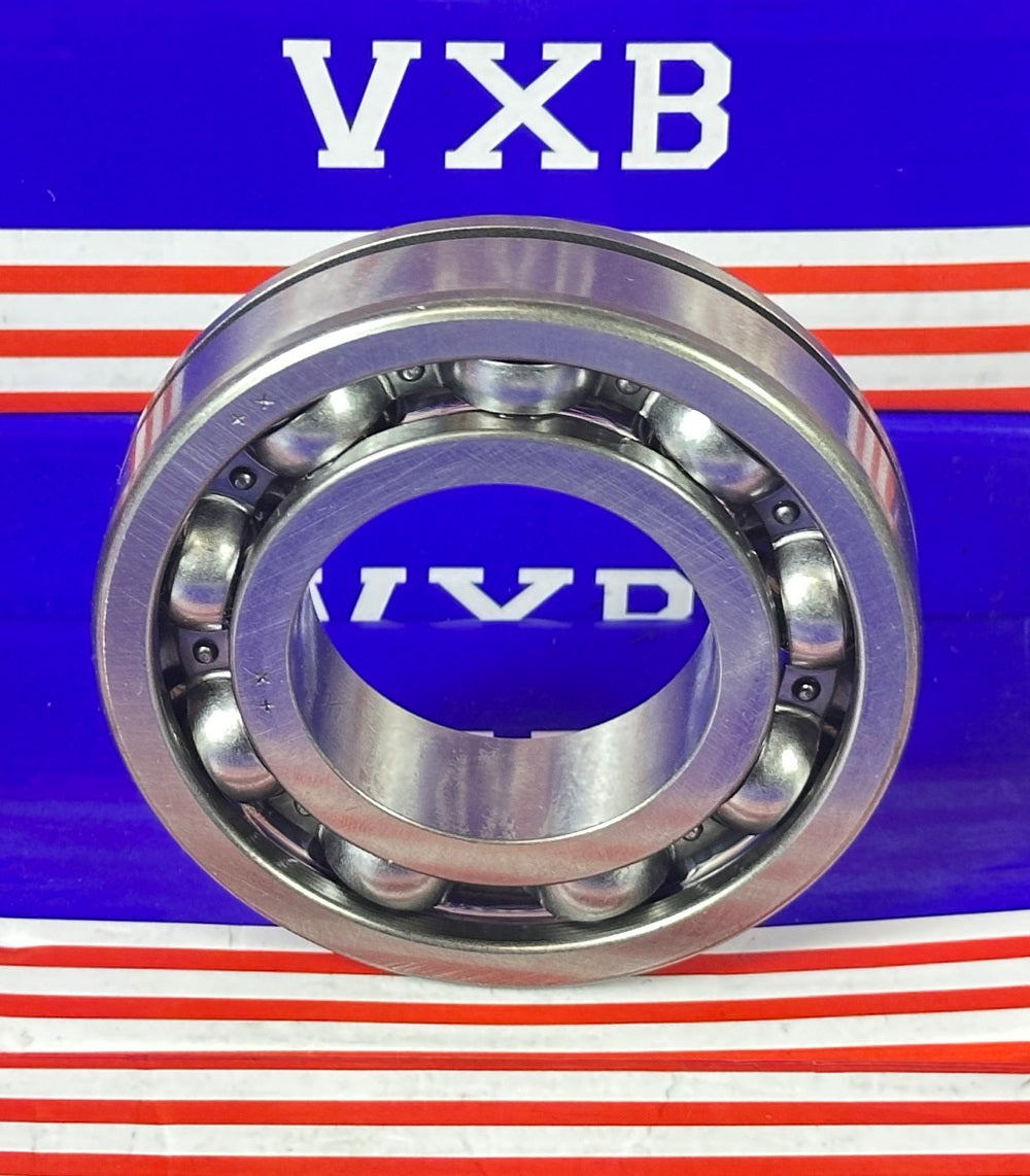 6208N 40x80x18 Deep Groove Ball Bearing - Snap Ring Groove