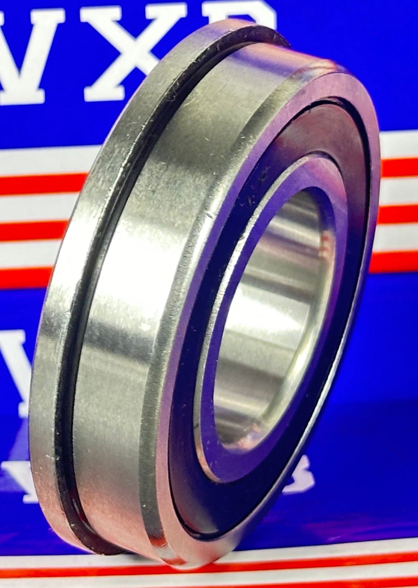 F6207-2RS Flanged Sealed Miniature Bearing 35x72x17mm