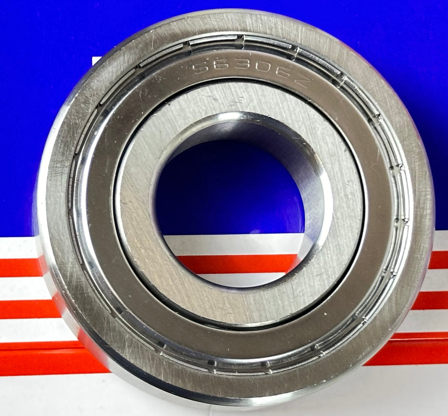 S6306ZZC4 Stainless Steel Ball Bearing 30x72x19mm