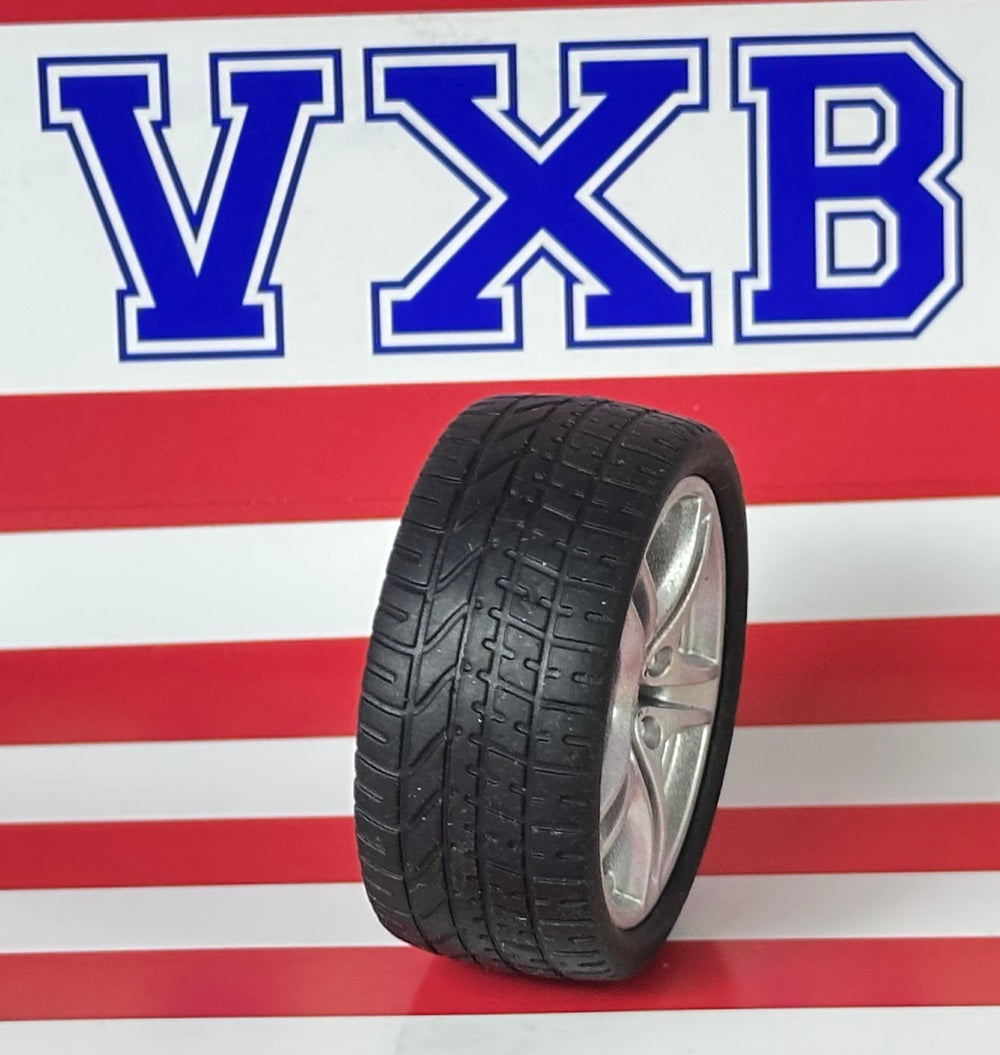 48mm Rubber Wheel Tire for Toy Cars 42Q