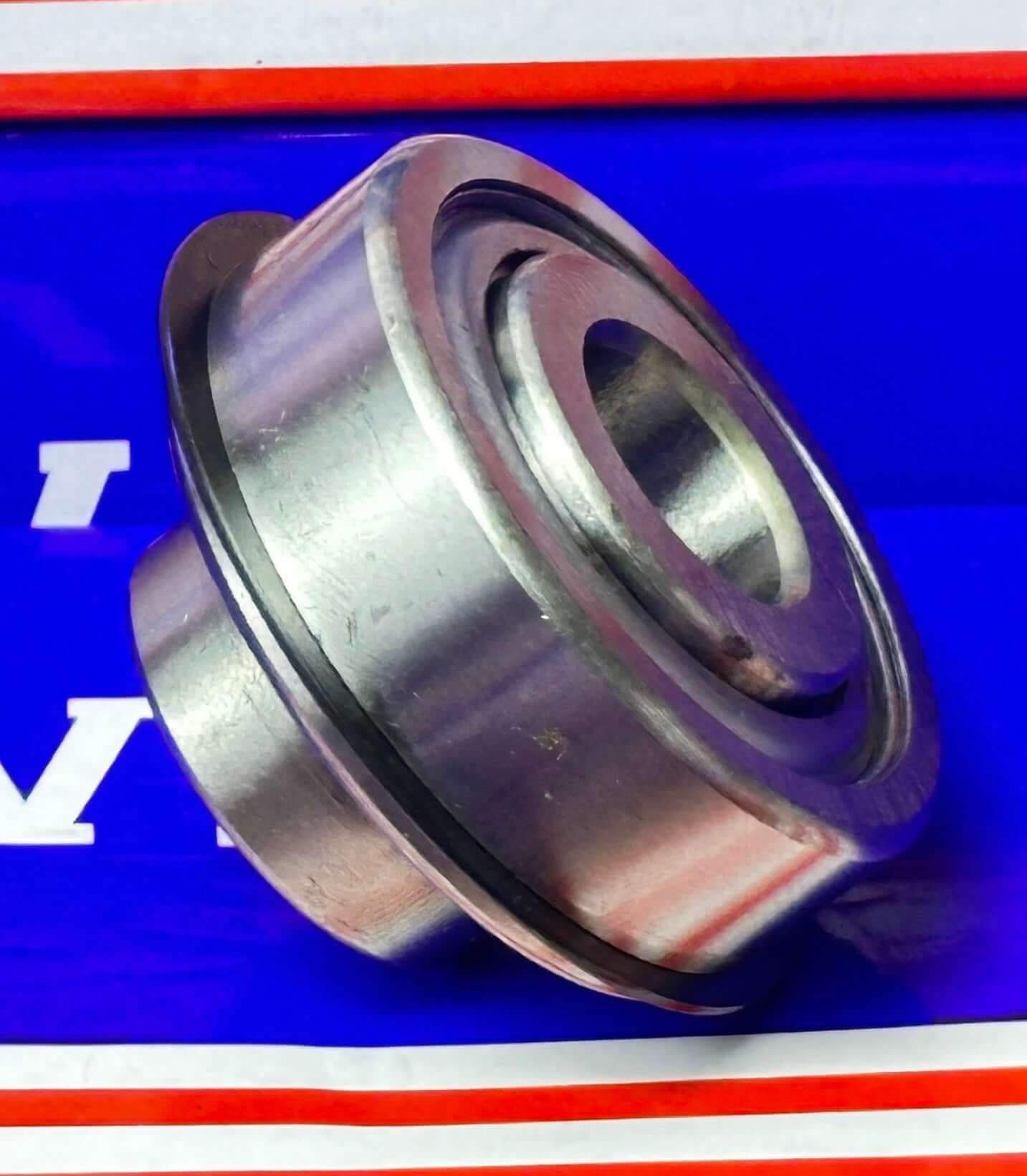 7610DLGZZ Ball Bearing - Snap Ring - Extended inner Ring 5/8" x 1-3/4" x 5/8"