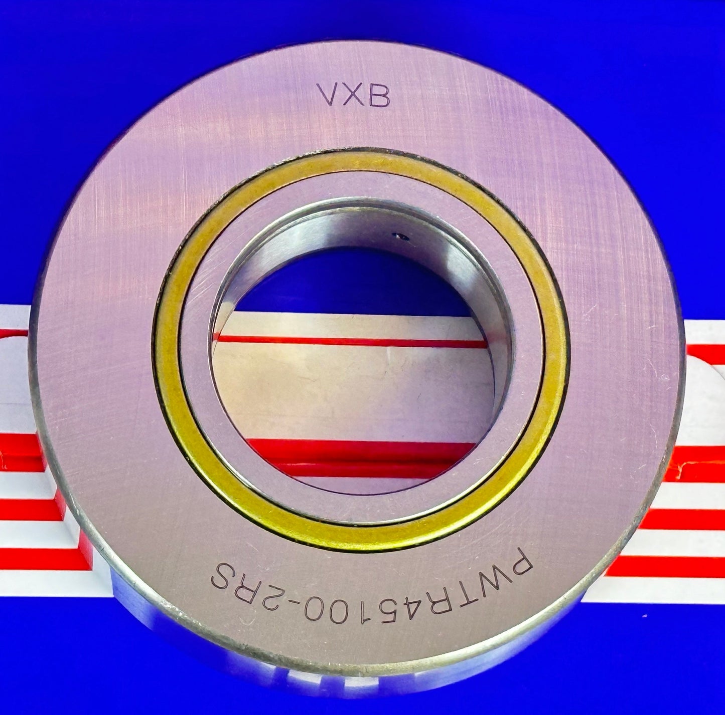 PWTR45100-2RS-XL Track Rollers Bearing Cam Follower - Cylindrical Roller Set - 2 Rubber Seal 45x100x32mm