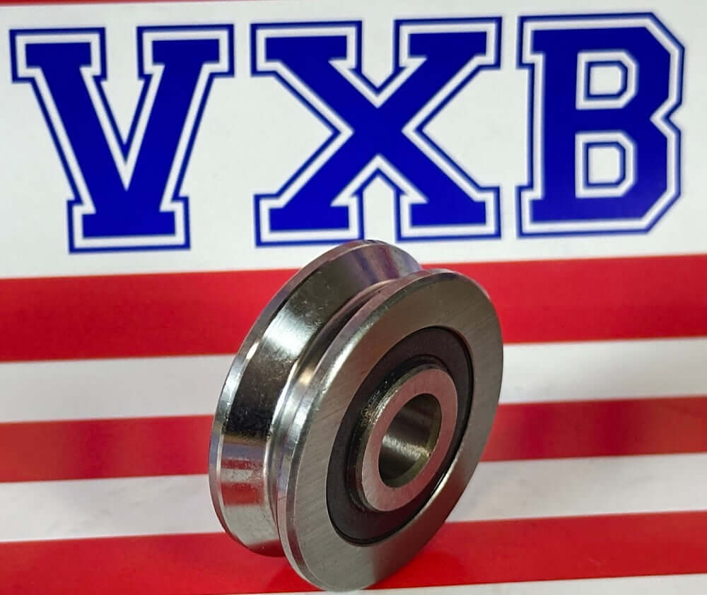 10x37x12/14mm V Groove Track Roller Bearing With Extended Inner 2mm