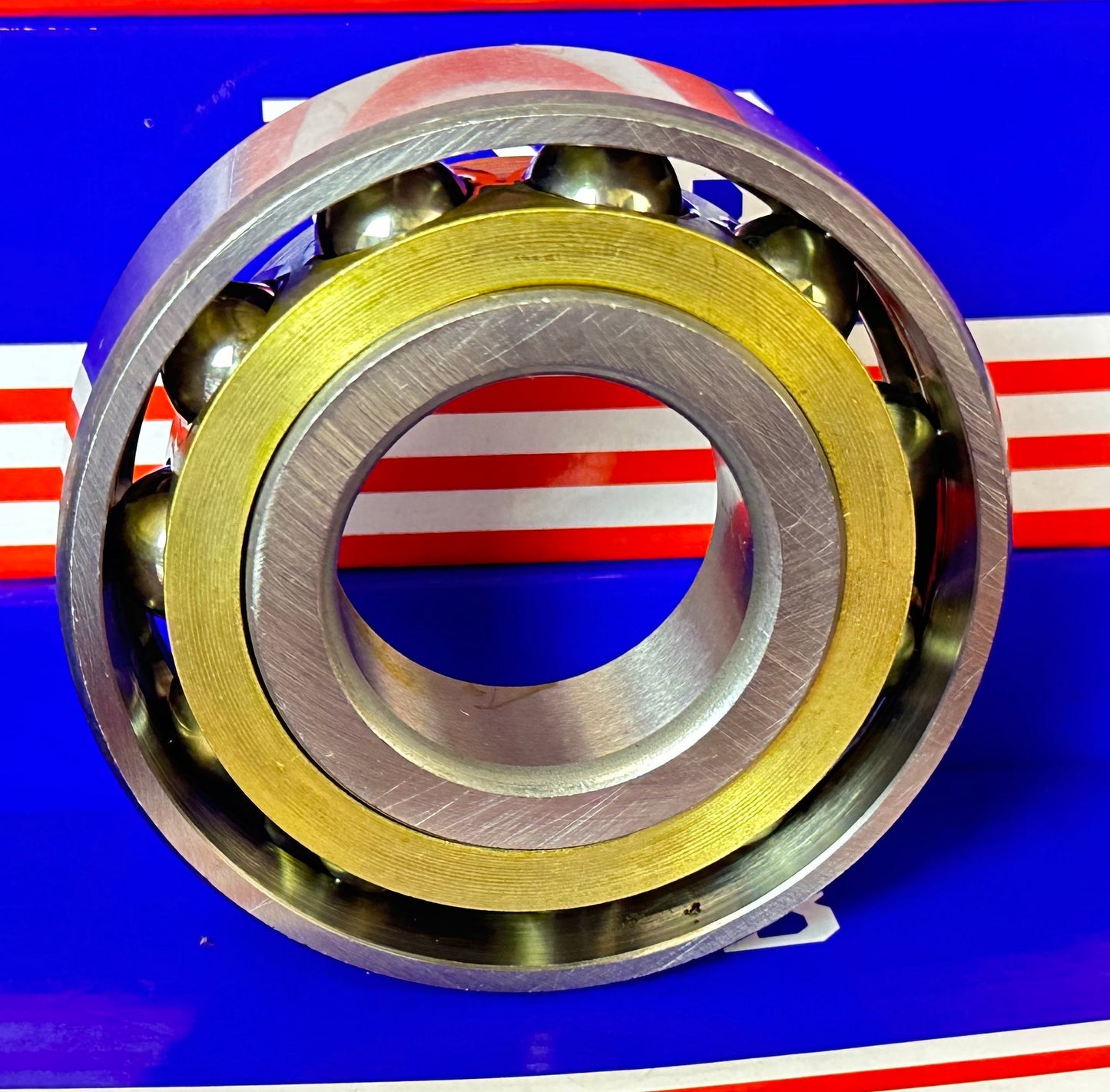 7307ACM Angular Contact bearing Bronze Cage 35x80x21mm