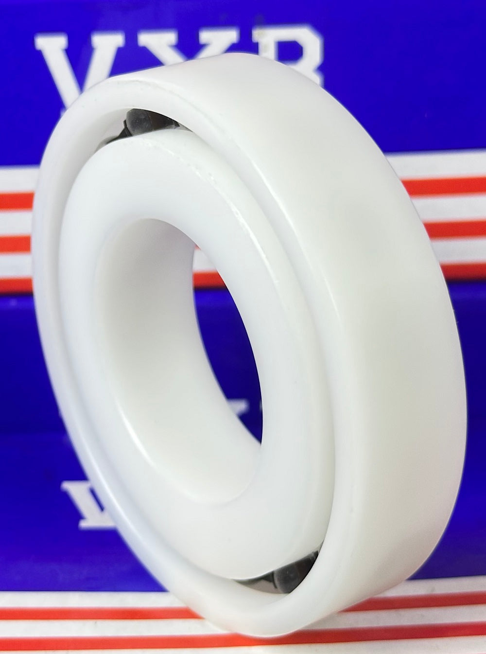 Acetal/POM Plastic Bearing 6208 - Glass Balls - 40x80x18mm