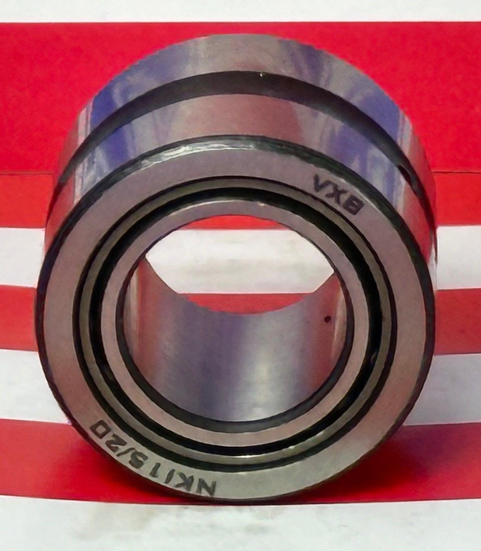 NKI15/20 Needle Roller Bearing 15x27x20mm - Machined Type