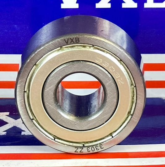 3303ZZ Angular Contact Bearing Shielded 17x47x22.2