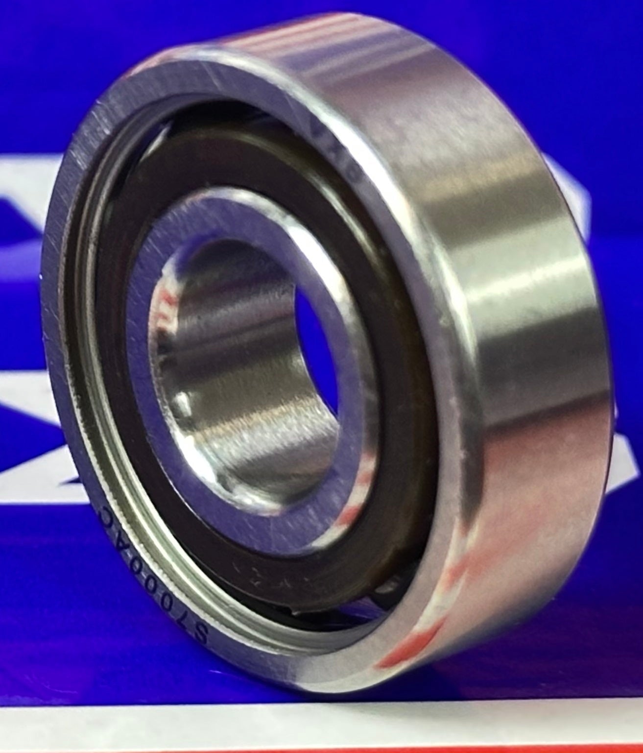 7000 Stainless Steel Hybrid Ceramic Si3N4 Angular Contact Bearing 10x26x8mm