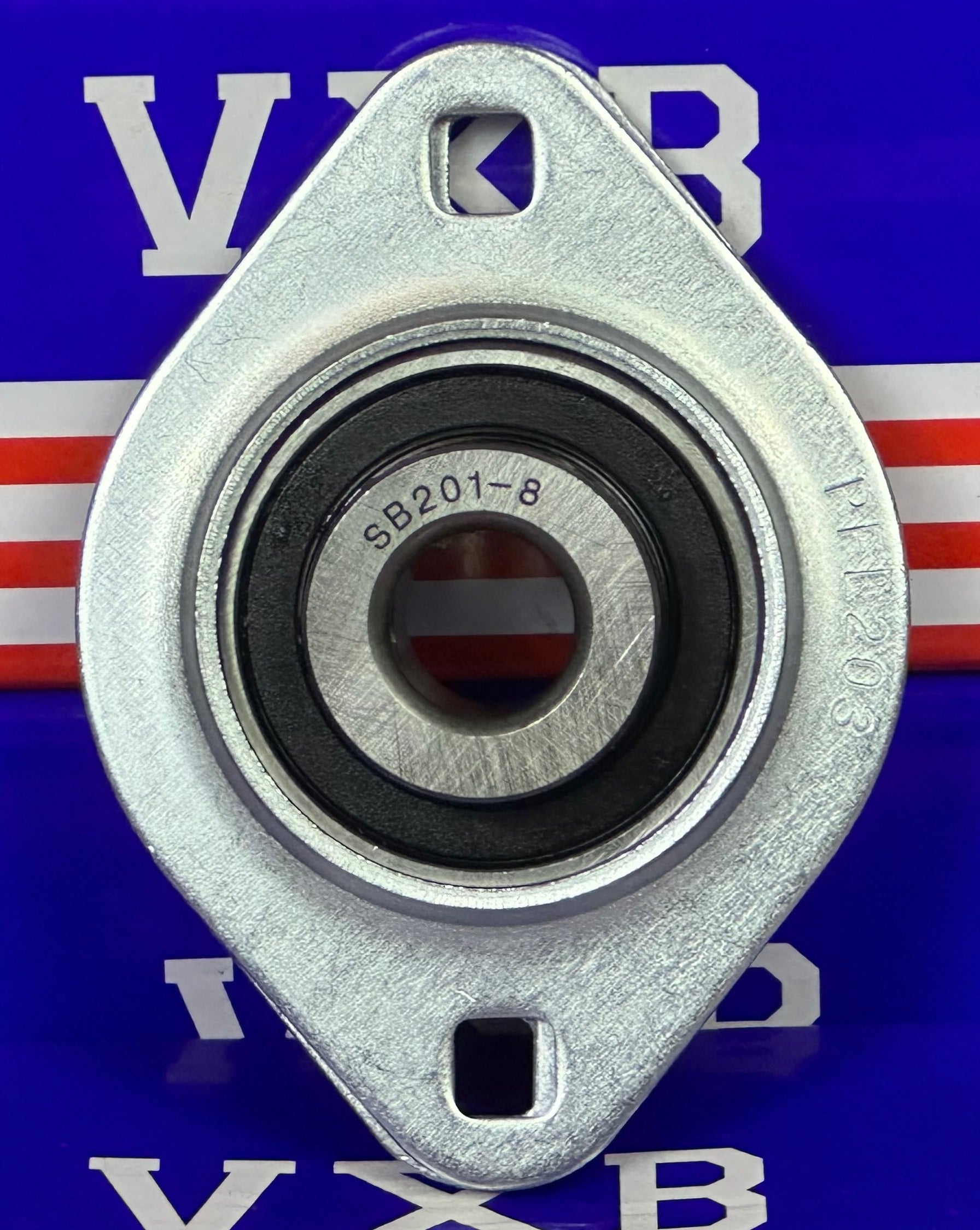 SBPFL201-8 Pressed Steel Housing Unit 2-Bolt 1/2" Flanged Bearing