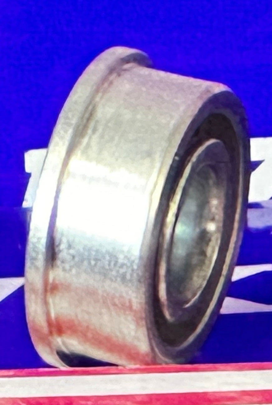 F1229 Flanged Bearing - Full Complement - 3/8x29/32x7/16 Inch