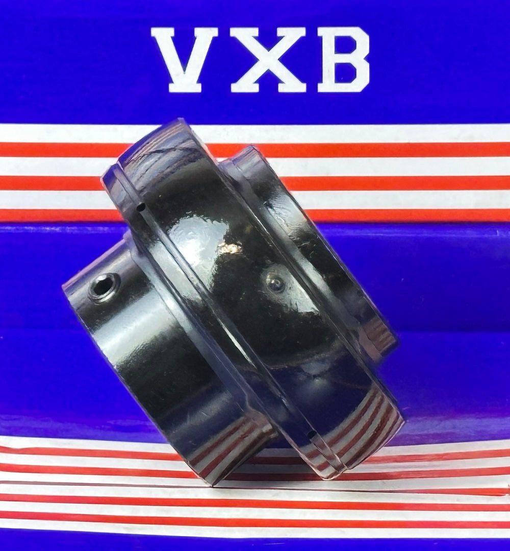 UC208-24 Black Oxide Plated Axle Bearing Insert Mounted 1-1/2"