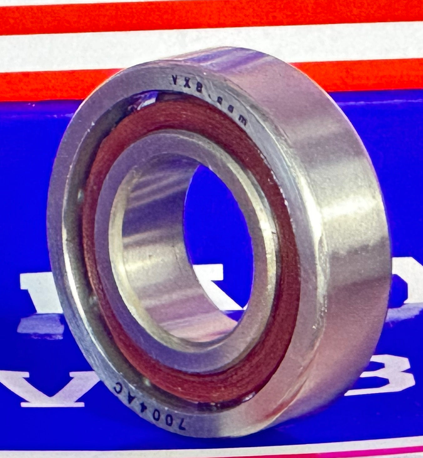 7004AC Angular Contact bearing Steel Cage 20x42x12mm