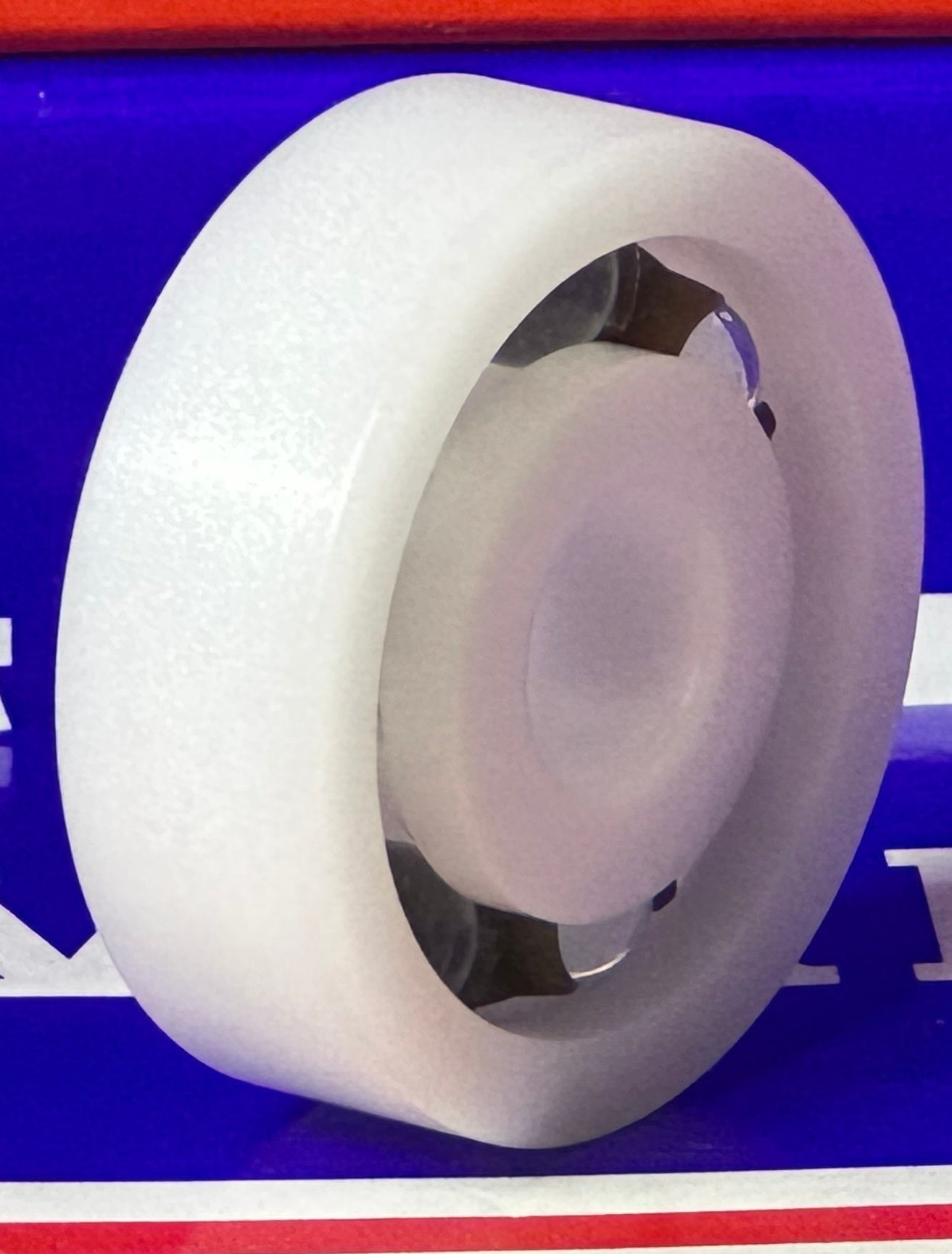 Acetal/POM Plastic Bearing 6300 - Glass Balls - 10x35x11mm