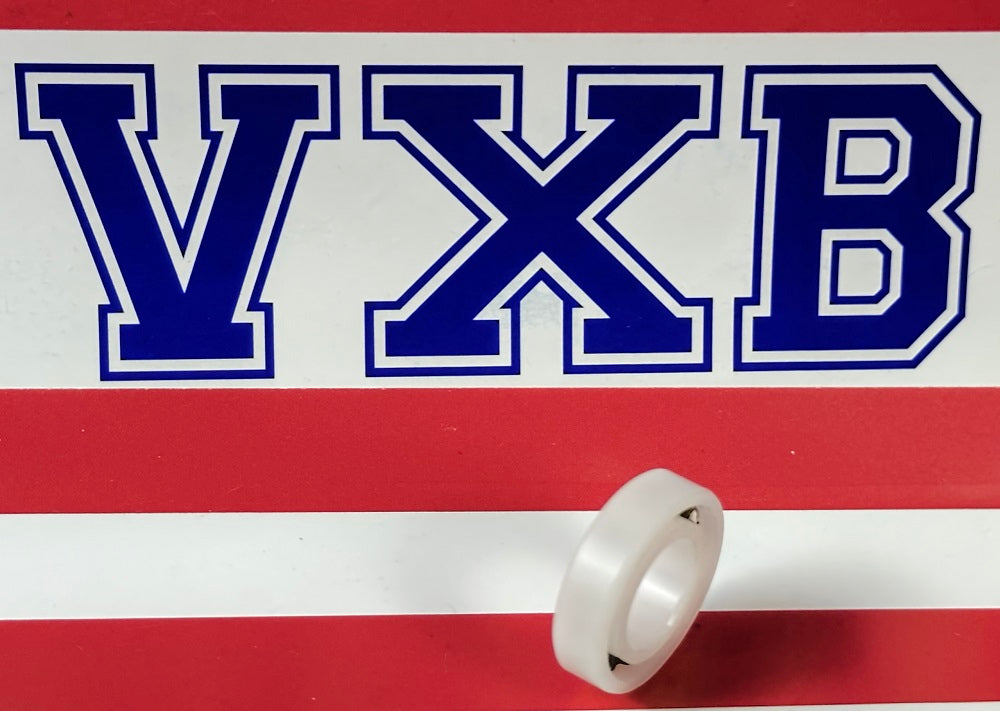 Acetal/POM Plastic Bearing 6800 - Glass Balls - 10x19x5mm