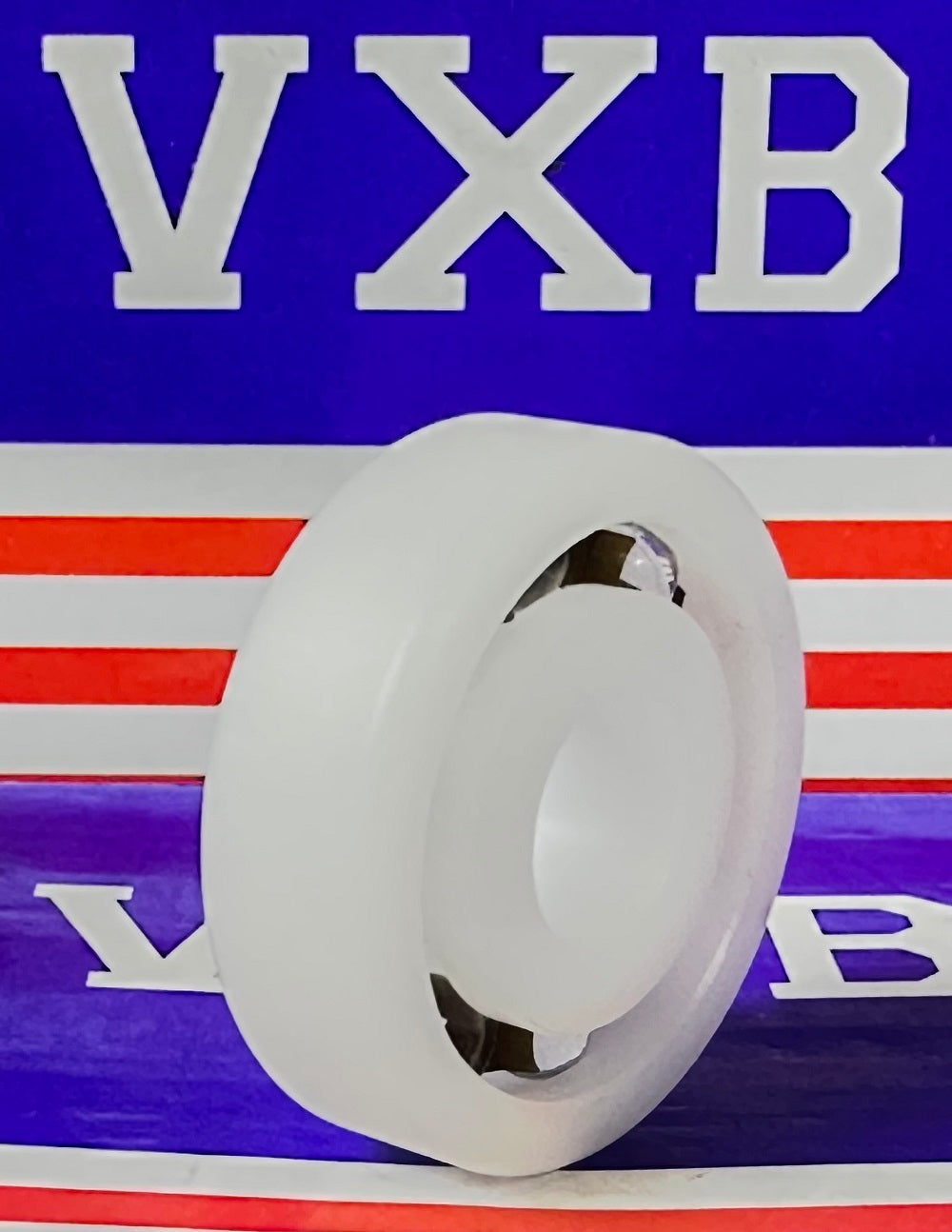 Acetal/POM Plastic Bearing 6200 - Glass Balls - 10x30x9mm