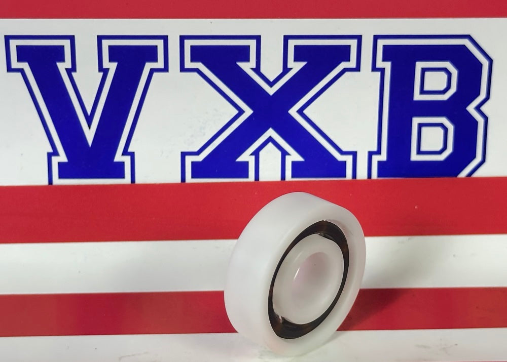 Acetal/POM Plastic Bearing 6000 - Glass Balls - 10x26x8mm