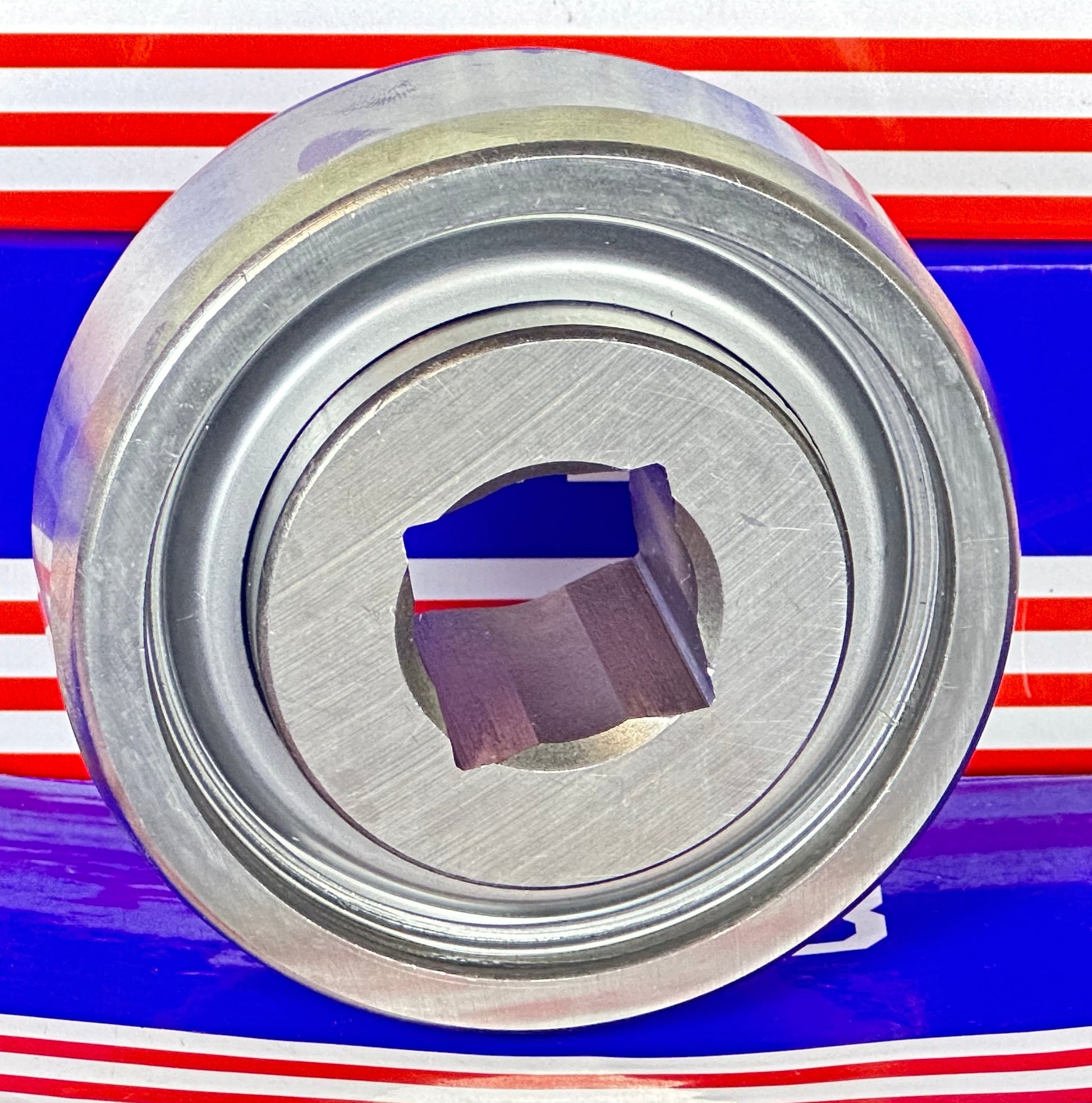 W208PPB11 Relube Square Bore 7/8" Bore Bearing