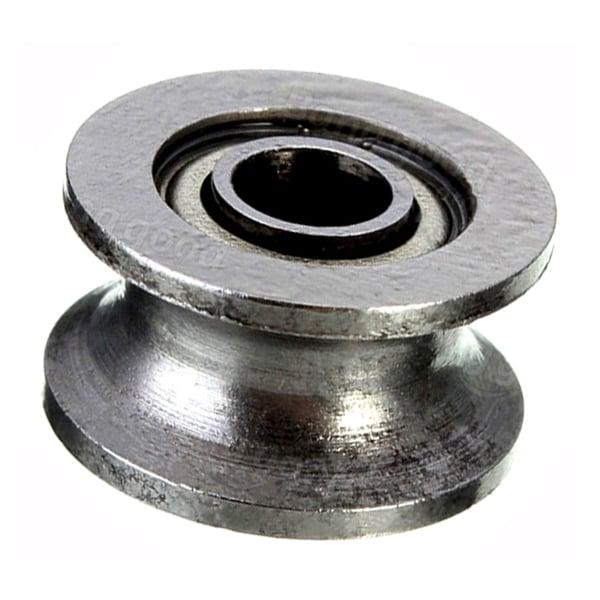 4mm Bore Bearing - 13mm Shielded Pulley U-Groove Track Roller Bearing 4x13x7mm