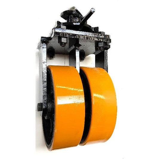 5 Ton Load Capacity SCDW12 Dual Wheel Rigid 12" Container Caster