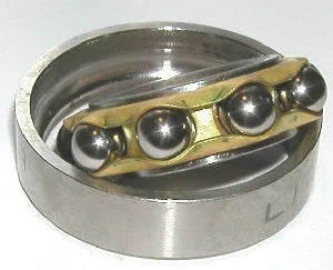 50-Pack Thrust/Angular Contact Bearings 17x40x10mm