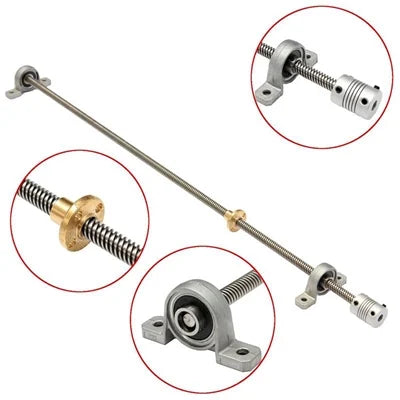 500mm T8 Lead Screw 8mm Linear Motion Kit