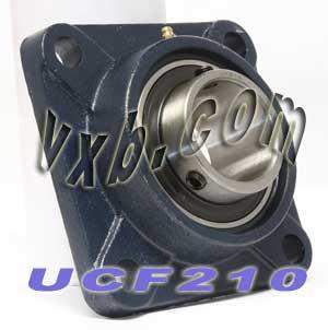50mm Bearing UCF-210 + Square Flanged Cast Housing Mounted Bearing