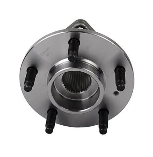 513121 Pair Front Wheel Hub & Bearing Assembly for Impala, Regal, DeVille, Grand Prix, Lacrosse, Lesabre, Century, Rendezvous, DTS, Intrigue 5 Lug w/ABS, Set of 2