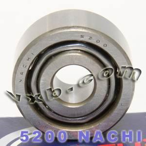 5200 Nachi Angular Contact Bearing - Double Row - 10x30x14.3 Japan Made