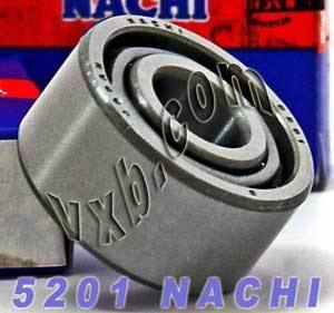 5201 Nachi Angular Contact Bearing - Double Row - 12x32x15.9 Japan Made
