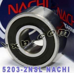 5203-2NSL Nachi Angular Contact Bearing - Double Row - 17x40x17.5mm