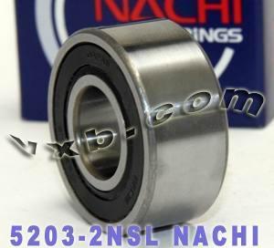 5203-2NSL Nachi Angular Contact Bearing - Double Row - 17x40x17.5mm