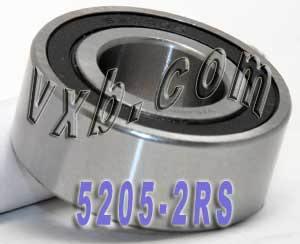 5205-2RS Angular Contact Sealed Bearing 25x52x20.6