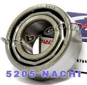 5205 Nachi Angular Contact Bearing - Double Row - 25x52x20.6 Bearing